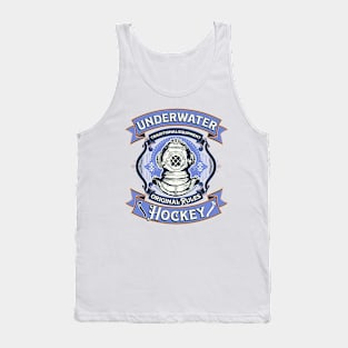 "Classic" underwater hockey design Tank Top